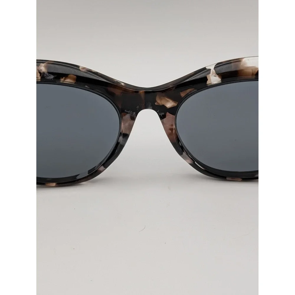 Warby Parker Leta W 172 Black Currant Tortoise Cat Eye Sunglass Frames Only